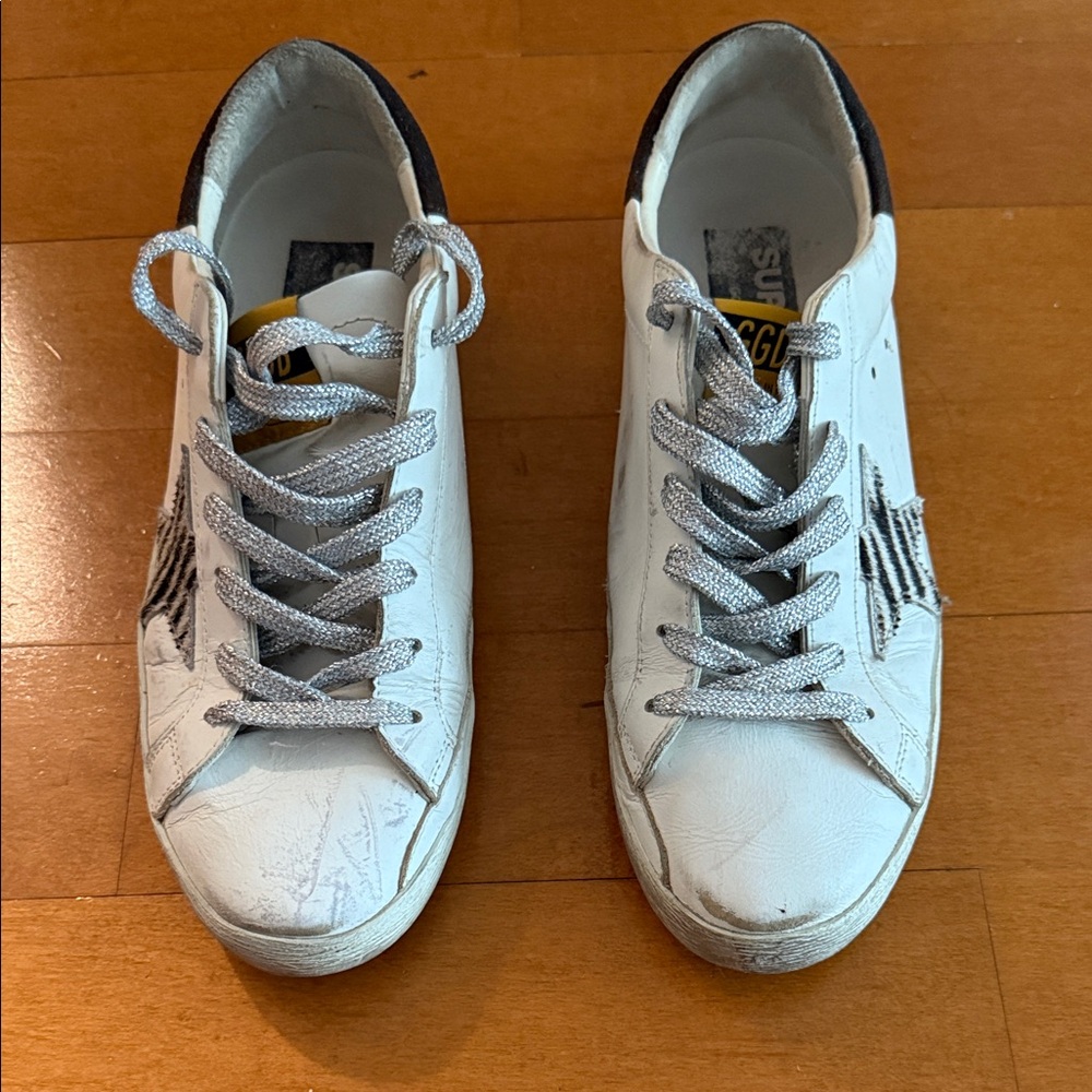 Golden Goose Pony Hair Sneakers